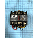 Allen-Bradley 700-N400A1 Relay 120V 60Hz w/ 84AB86 Coil & 700-NA40 Auxiliary Block