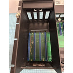 Square D SY/MAX HAK150 Class 8030 8 Slot I/O Rack Assembly Backplane Chassis