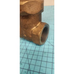 Crane Bronze Gate Valve, 1 1/2", 250 PSI