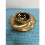 Industrial Bronze Pump Impeller 1st Stage Impeller Keyed Bore Pump Rotor