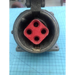 Crouse-Hinds AR642 M72 60A Arktite Receptacle w/ AJA6 Angle Adapter