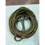 Oxy Acetylene Welding Hose Set Red Fuel & Green Oxygen Hoses w/ Brass Fittings