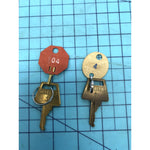 American Lock 1105 Safety Padlock 1-1/2" LOTO Aluminum Keyed #04 Lot of 12