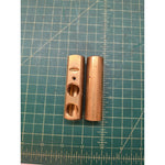 Lot of 5 Tweco No. 4 MBP Welding Cable Connectors Brass Mixed Sizes