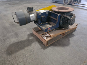 Meyer 8” Rotary Airlock Feeder w/ GE Motor and Gearbox Assembly