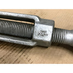 Adjustable Turnbuckle Jaw & Jaw Turnbuckle 31"-43" Adjustable Galvanized Steel