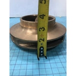 Industrial Cast Iron Pump Impeller 7.375" OD Keyed Bore Replacement Rotor