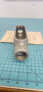 Condulet, Conduit Outlet body, TB37, Form 7 Body, 1"