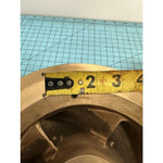 Industrial Bronze Pump Impeller 1st Stage Impeller Keyed Bore Pump Rotor