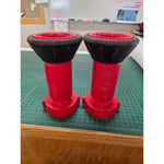 Lot of 2 Beco Model 25 Fire Hose Nozzles Adjustable Stream