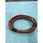 Oxy Acetylene Welding Hose Set Red Fuel & Green Oxygen Hoses w/ Brass Fittings