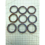 2-1/4" Liquid Tight Sealing Rings Electrical Conduit Seals (Lot of 9)