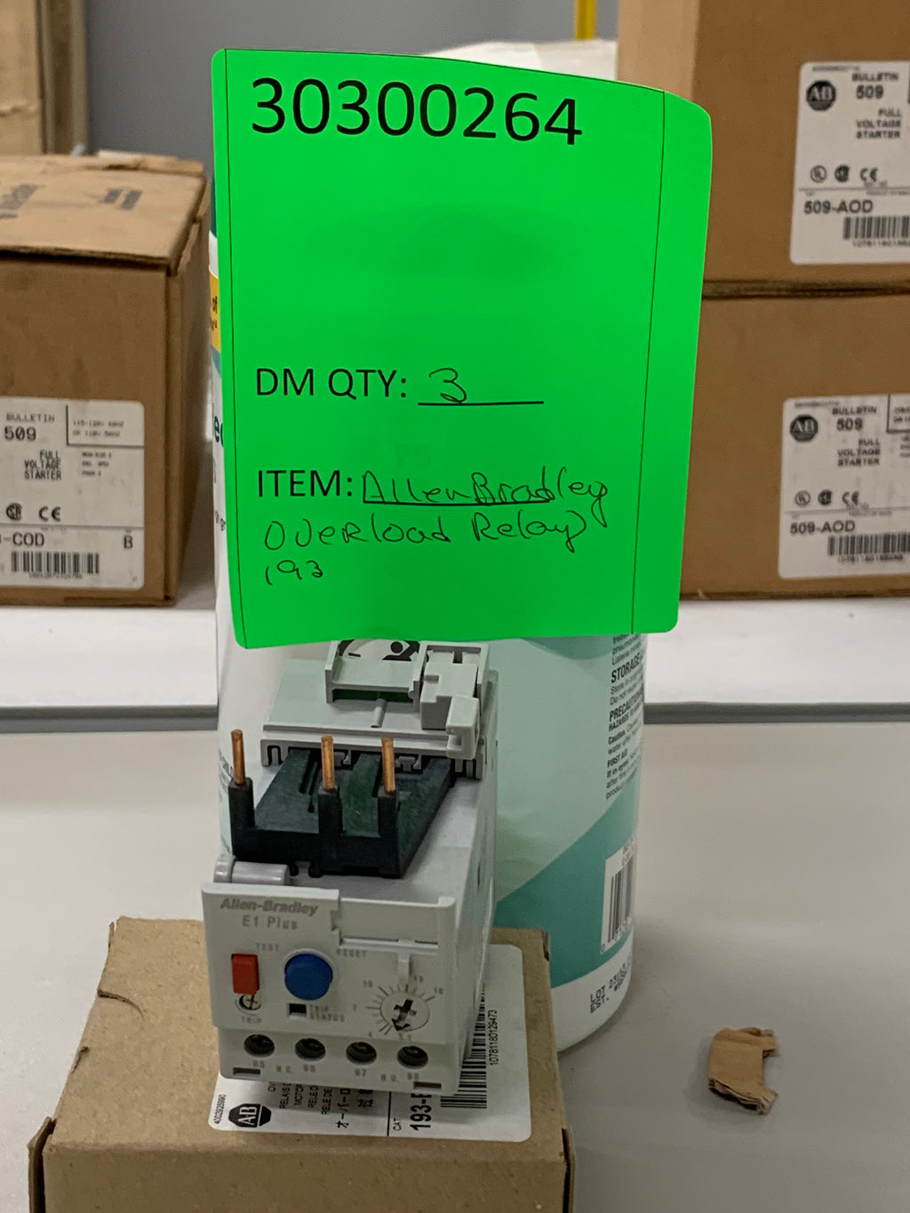 ALLEN-BRADLEY OVERLOAD RELAY 193-EEDB NEW