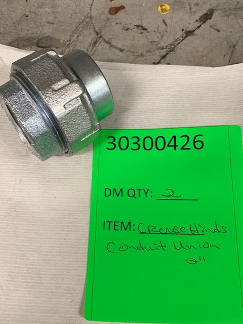 Crouse Hinds, Conduit Union, 2"