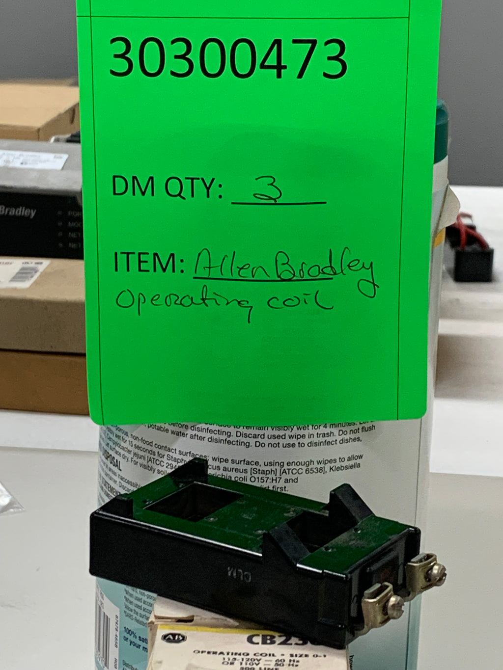 ALLEN-BRADLEY  OPERAING COILCB236 NEW