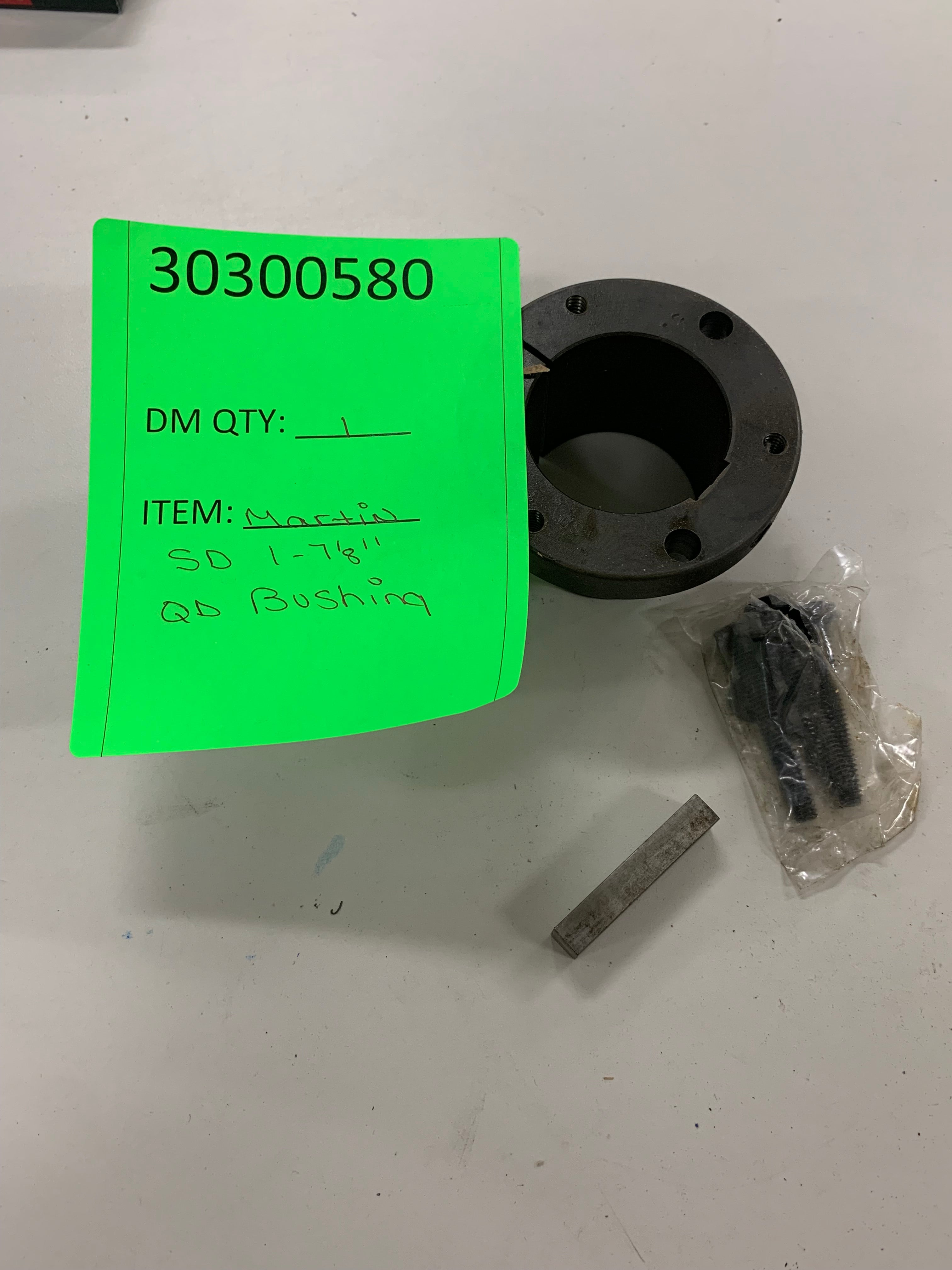 Martin SD 1-7/8" QD Bushing, Ductile Iron