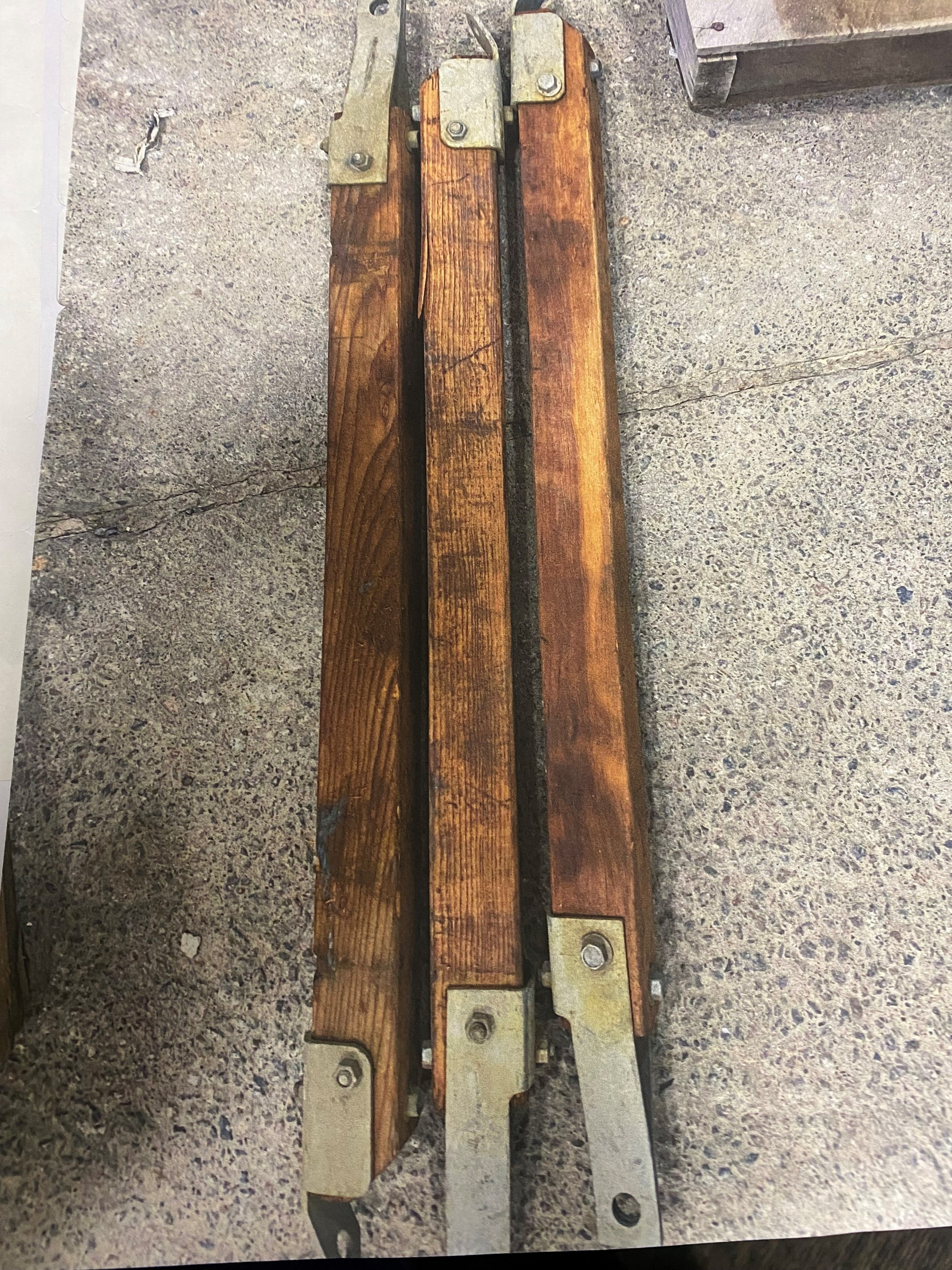 under arm wood brace