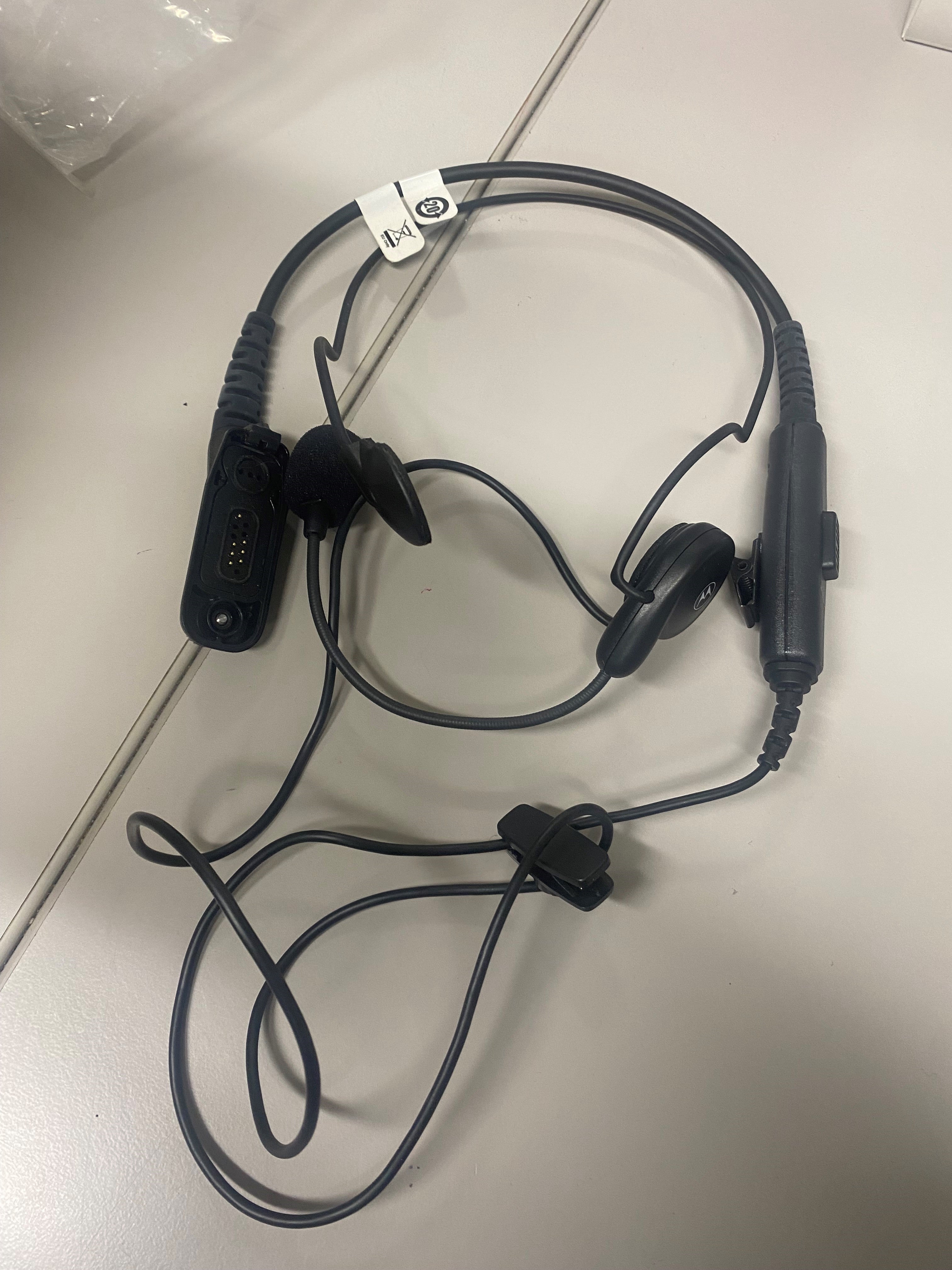 Motorola lightweight headset