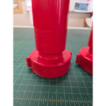 Lot of 2 Beco Model 25 Fire Hose Nozzles Adjustable Stream