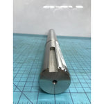 Stainless Steel Slaker Drive End Shaft 2" OD x 23" Long Keyed Industrial Mixer Shaft