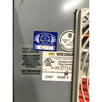 Wiegmann Industrial Electrical Enclosure 72" H x 60" W x 24" D – Freestanding Steel Cabinet, Empty