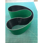 Habasit Green Endless Conveyor Belt 4-3/8" Wide Industrial Transfer Belt
