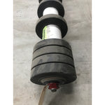 PPI D6-RRD-72SB CEMA D Return Rubber Disc Idler Roller Conveyor Component