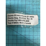 Goulds B02378A Shaft Sleeve 6956 Pump Shaft Sleeve M Group Stainless Steel