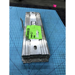 Lot of 10 William Frick Aluminum Asset / RFID Mounting Plates