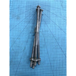 Lot of 4 Square Head Machine Bolts 20" Long 1-1/4" Head Heavy Duty