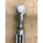 Adjustable Turnbuckle 1" Thread x 31"-49" Jaw & Jaw Clevis Galvanized Heavy Duty