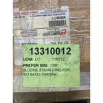 BLOCKS, EQUALIZINGFOR S/O S4126 TURBINE
