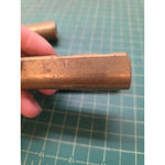 Lot of 5 Tweco No. 4 MBP Welding Cable Connectors Brass Mixed Sizes