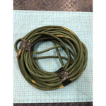 Oxy Acetylene Welding Hose Set Red Fuel & Green Oxygen Hoses w/ Brass Fittings
