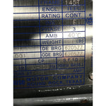TECO Westinghouse AEHH8N042 XP Electric Motor 2HP 1725RPM 145T