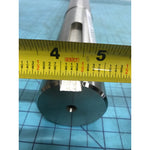 Stainless Steel Slaker Drive End Shaft 2" OD x 23" Long Keyed Industrial Mixer Shaft