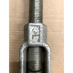 Adjustable Turnbuckle 1-1/2" Thread x 30.5"-36.5" Eye & Eye Galvanized