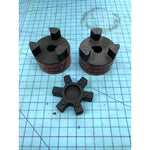 Lovejoy L100 Jaw Coupling 5/8" Bore w/ Spider Insert 2 Hubs L-100