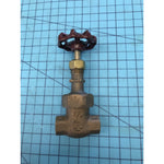 Crane Gate Valve, 1/4 in, Bronze Body