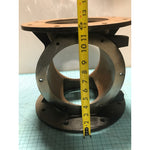 Rot-Flo 8x8 Rotary Airlock Feeder Valve Cast Iron Housing Assembly