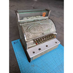 Antique National Cash Register – Model 332 Ornate Brass/Metal with Wood Drawer