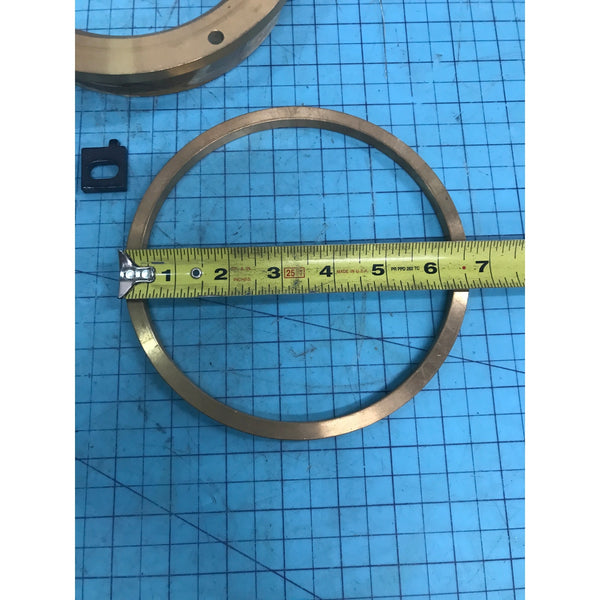 Split Retainer Rin Brass Wear Seal Ring Assembly Split Retainer Ring Industrial Pump Comp ...