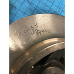 Industrial Cast Iron Pump Impeller 7.375" OD Keyed Bore Replacement Rotor