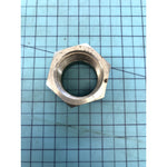 2" x 1-1/2" Hex Pipe Reducer Bushing Male to Female NPT Steel Fitting - Lot of 3