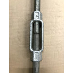 Adjustable Turnbuckle 1-1/2" Thread x 30.5"-36.5" Eye & Eye Galvanized