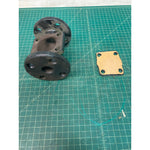 VALVE BODY, SAUNDERS, STRAIGHTTHROUGH, 1" FLANGED,