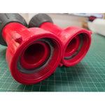 Lot of 2 Beco Model 25 Fire Hose Nozzles Adjustable Stream
