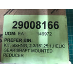2-3/16" Bushing Mounting Kit for Helical Gear Shaft-Mounted Reducer (25:1 Ratio)