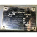 Flender KZA250 Gear Reducer Gearbox 67:1 Ratio 1750 RPM Input