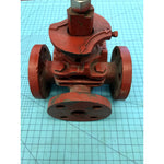 Nordstrom 200-CWP 1" 4-Way Lubricated Plug Valve Flanged Industrial Valve